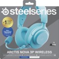 Słuchawki Steelseries Arctis Nova 3P Wireless for Playstation, Aqua - 2758363