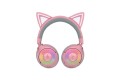 Zestaw słuchawkowy Razer Kraken Kitty V3 Pro Sieć bezprzewodowa/przewodowa Nauszne Bezprzewodowy Kwarc - 2758379