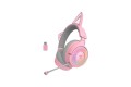 Zestaw słuchawkowy Razer Kraken Kitty V3 Pro Sieć bezprzewodowa/przewodowa Nauszne Bezprzewodowy Kwarc - 2758382