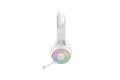 Zestaw słuchawkowy Razer Kraken Kitty V3 Pro Bluetooth Nauszne Mikrofon Bezprzewodowy Biały - 2758387