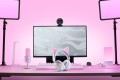 Zestaw słuchawkowy Razer Kraken Kitty V3 Pro Bluetooth Nauszne Mikrofon Bezprzewodowy Biały - 2758390