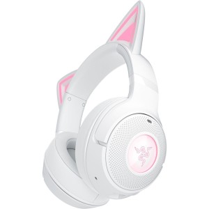 Zestaw słuchawkowy Razer | Kraken Kitty V2 BT | Łączność Bluetooth | Nauszne | Mikrofon | Redukcja szumów | Bezprzewodowy | Biały