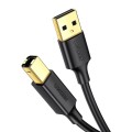 Ugreen kabel przewód do drukarki USB-A - USB-B 5m (czarny) - 2758694