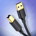 Ugreen kabel przewód do drukarki USB-A - USB-B 5m (czarny) - 2758700