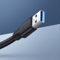 Ugreen kabel przedłużacz USB A - USB A 0.5m (czarny) - 2758737
