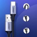 Ugreen kabel USB A USB C 1m (szary) - 2758760
