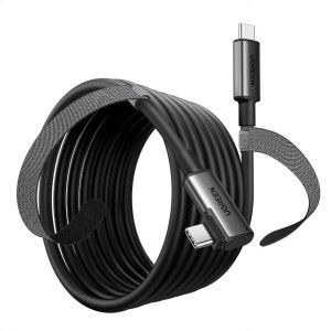 Ugreen kabel kątowy USB-C - USB-C 5m US551 (czarny)