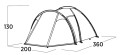 Namiot 3-osobowy Easy Camp Lomsdal 3 - 2758773