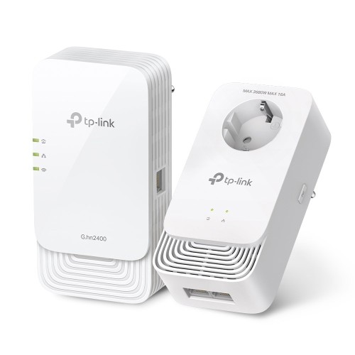 Zestaw TP-LINK G.hn2400 Powerline AX1800 Wi-Fi 6 | PGW2440 ZESTAW | 1428 Mbit/s | 802.11ax - 2758959