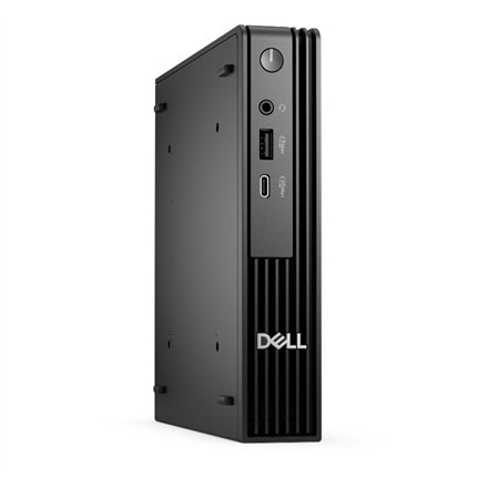 Profesjonaliści Dell QCM1255 Komputer stacjonarny Mikro AMD Ryzen 7 PRO 8700GE Pamięć wewnętrzna: 16 GB 512 GB Język klawiatury Brak klawiatury Okna 11 Pro Gwarancja 36 miesiące - 2759169