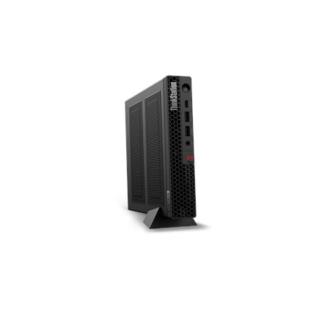 Stacja robocza Lenovo ThinkStation P3 Mały Stacja robocza Malutki Procesor Intel Core i7 Pamięć wewnętrzna: 16 GB SO-DIMM DDR5 Pojemność dysku SSD 512 GB Karta graficzna Intel UHD Graphics 770 Brak na - 2759274