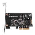 Silverstone ECU02-E adapter Wewnętrzny USB 3.2 Gen 2 (3.1 Gen 2) - 2759291