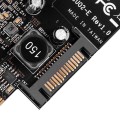 Silverstone ECU02-E adapter Wewnętrzny USB 3.2 Gen 2 (3.1 Gen 2) - 2759288