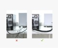 Ugreen maskownica organizer do kabli 3m (czarny) - 2759549