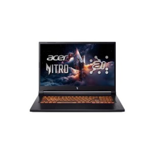 Laptop Acer Nitro V 17 ANV17-41-R27Z | Obsydianowa czerń | 17,3" | Systemy ochrony przed włamaniem | Złącze QHD | 2560 x 1440 pikseli | Procesor AMD Ryzen 7 | 32 GB DDR5 | SSD 1000 GB | NVIDIA GeForce