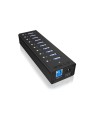 ICY BOX IB-AC6110 USB 3.2 Gen 1 (3.1 Gen 1) Type-B 5000 Mbit/s Czarny - 2760113