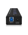 ICY BOX IB-AC6110 USB 3.2 Gen 1 (3.1 Gen 1) Type-B 5000 Mbit/s Czarny - 2760115