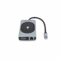 DICOTA D32059 huby i koncentratory USB Type-C Czarny, Srebrny - 2760197