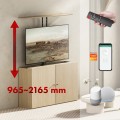MACLEAN UCHWYT ELEKTRYCZNY SUFITOWO-PODŁOGOWY, WYSUWANY, 43''-88'', VESA 600X400, MAX 60KG, 100-240V AC,50/60HZ; MC-125 - 2767245