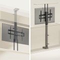 MACLEAN UCHWYT ELEKTRYCZNY SUFITOWO-PODŁOGOWY, WYSUWANY, 43''-88'', VESA 600X400, MAX 60KG, 100-240V AC,50/60HZ; MC-125 - 2767247