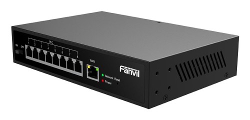 Fanvil PN8 łącza sieciowe Nie zarządzany Fast Ethernet (10/100) Czarny - 2767703