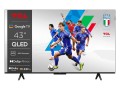Telewizor TCL 4K QLED 43T69C 43 Telewizor Smart TV Telewizja Google TV UHD Czarny - 2766473
