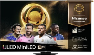 Telewizor Hisense 65U8Q ULED 65'' 4K Ultra HD 165Hz VIDAA Dolby Atmos Czarny