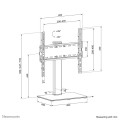 Neomounts DS45-430BL14 uchwyt do telewizorów 139,7 cm (55") Czarny - 2767072