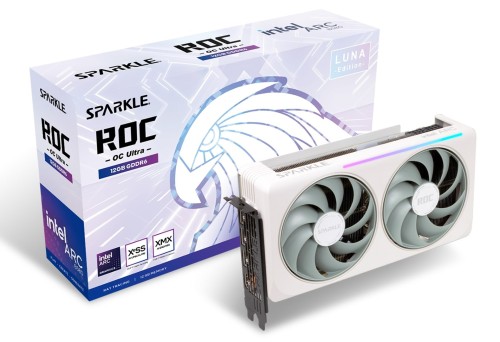 Karta graf. SPARKLE Intel Arc B580 ROC Luna OC U12G - 2767459