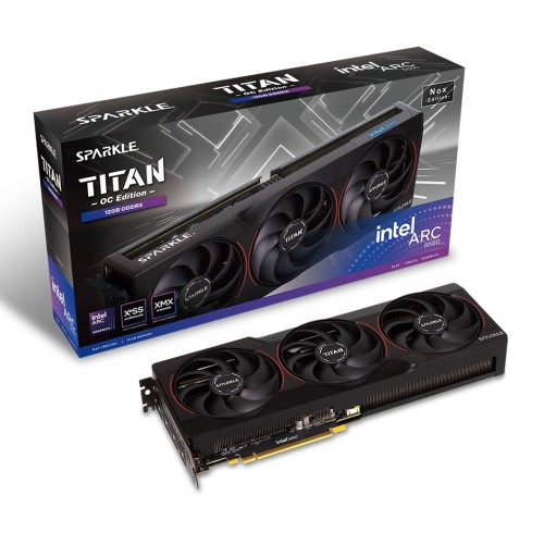 Karta graf. SPARKLE Intel Arc B580 TITAN NOX OC 12G - 2767466