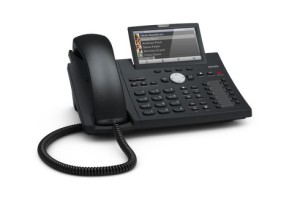 Snom D375 telefon VoIP Czarny 12 linii TFT