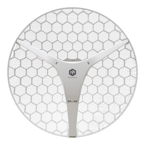Router MIKROTIK RouterBOARD LHG-5axD-XL + L3 (800MHz; 256MB RAM, 1xGLAN, 1x 5GHz 802.11ax; 27dBi antena) outdoor