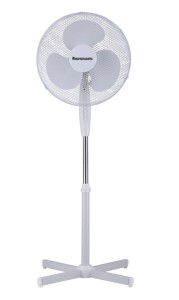 Wentylator stojący Ravanson WT-1040S (biało-szary) (WYPRZEDAŻ)