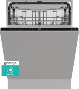 Zmywarka do zabudowy GORENJE GV16D5 klasa ener. D trzeci kosz szuflada na sztućcce automatyczne otwieranie drzwi
