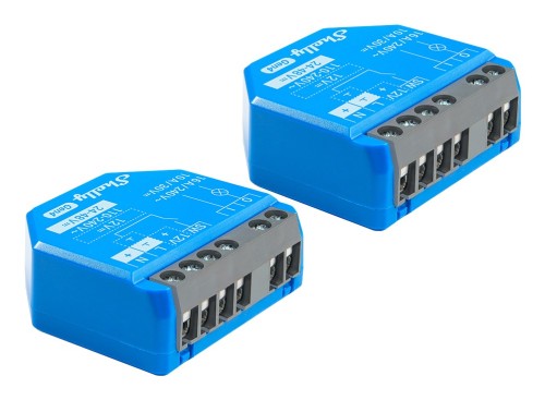 Przekaźnik WiFi jednokanałowy Shelly 1 Gen4 2-pack - 2769730