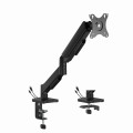 GEMBIRD BIURKOWE REGULOWANE RAMIĘ/UCHWYT NA MONITOR Z PORTAMI USB (REGULOWANE), OD 17" DO 32", OBCIĄŻENIE DO 9KG - 2770600