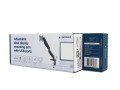 GEMBIRD BIURKOWE REGULOWANE RAMIĘ/UCHWYT NA MONITOR Z PORTAMI USB (REGULOWANE), OD 17" DO 32", OBCIĄŻENIE DO 9KG - 2770604