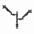 GEMBIRD BIURKOWE, REGULOWANE RAMIĘ/UCHWYT NA DWA MONITORY OD 17" DO 32", OBCIĄŻENIE DO 9 KG - 2770607