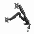 GEMBIRD BIURKOWE RAMIĘ NA DWA MONITORY Z PORTAMI USB (REGULOWANE), OD 17" DO 32", OBCIĄŻENIE DO 9 KG - 2770611