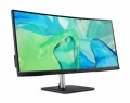 Acer CB343CUR monitor komputerowy 86,4 cm (34") 3440 x 1440 px UltraWide Quad HD LED Czarny, Srebrny - 2761446