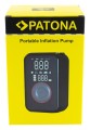 PATONA Pompka Elektryczna do opon samochodowych, rowerowych, materacy, piłek 10,3 bar / 150 PSI z Powerbankiem i Lampką LED - 2762127
