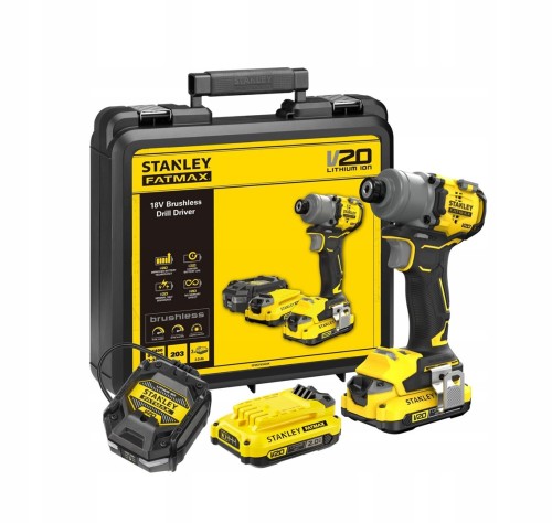 Zakrętarka udarowa 2×2.0Ah SFMCF830D2K STANLEY - 2770906