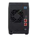 NAS Asustor AS5402T; Tower; 2x (3.5" SATA HDD/ 2.5" SSD); Intel Celeron N5105, 4GB DDR4 SODIMM (max. 16GB), 2x 2.5GbE, 4x M.2 2280 NVMe PCIe 3.0, 3x USB 3.2 Gen, 1x HDMI 2.0b - 2770927