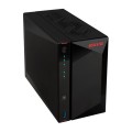 NAS Asustor AS5402T; Tower; 2x (3.5" SATA HDD/ 2.5" SSD); Intel Celeron N5105, 4GB DDR4 SODIMM (max. 16GB), 2x 2.5GbE, 4x M.2 2280 NVMe PCIe 3.0, 3x USB 3.2 Gen, 1x HDMI 2.0b - 2770924