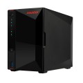 NAS Asustor AS5402T; Tower; 2x (3.5" SATA HDD/ 2.5" SSD); Intel Celeron N5105, 4GB DDR4 SODIMM (max. 16GB), 2x 2.5GbE, 4x M.2 2280 NVMe PCIe 3.0, 3x USB 3.2 Gen, 1x HDMI 2.0b - 2770926