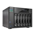 NAS Asustor AS6706T; Tower; 6x (3.5" SATA HDD/ 2.5" SSD); Intel Celeron N5105; 8GB DDR4 SODIMM (max. 16GB), 2x 2.5GbE, 4x M.2 2280 NVMe PCIe 3.0, 2x USB 3.2 Gen, 1x HDMI 2.0b, 1x optional 10 GbE card - 2770943