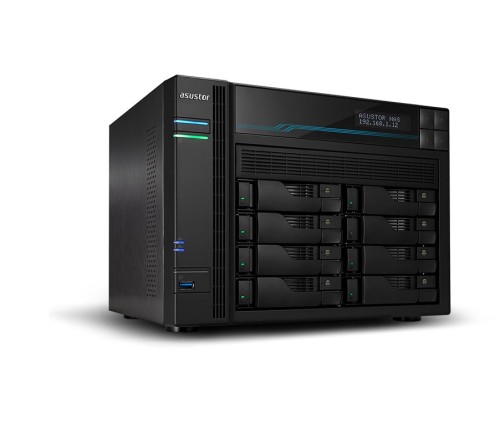 NAS Asustor AS6508T; LOCKERSTOR 8, 8x (3.5" SATA HDD/ 2.5" SSD), Intel ATOM C3538, 8GB DDR4 SODIMM (max. 64GB), 2x 10GbE, 2x 5GbE, 2x M.2 2280 NVMe PCIe 3.0, 2x USB 3.2 - 2770951