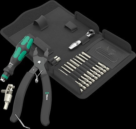 Zestaw Kraftform Kompakt 9532 z nitownicą do łańcuchów, 20cz - 2762348