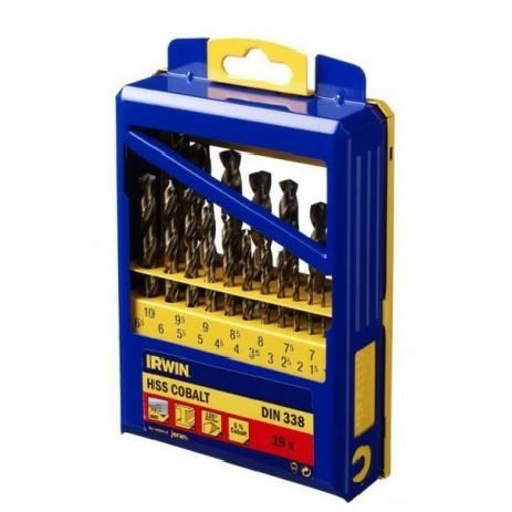 IRWIN WIERTŁO METAL HSS CO KPL.19szt. - 2762383
