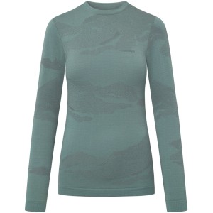 Bielizna termoaktywna damska VIKING Gasher Merino Lady Longsleeve rozmiar M, zielona